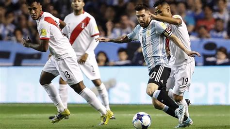 partido peru vs argentina en vivo